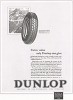 Реклама автошин Dunlop Tire & Rubber Co. 