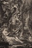 Весна -- сезон возрождения природы (гравюра из первого тома знаменитой поэмы "Метаморфозы" древнеримского поэта Публия Овидия Назона. Париж, 1767 год)