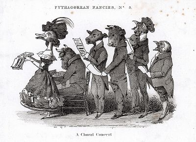 Хоровой концерт из серии Pythagorean Fancies, 1840-е гг. 