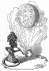 Авторская иллюстрация к сатирическому рассказу "Дым" английского автора и художника Альфреда Генри Форрестера (1804 -- 1872 гг.), работавшего под псевдонимом Альфред "Воронье перо" (The Illustrated London News №96 от 02/03/1844 г.)