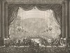 1 октября 1789 г. Пир в оперном зале Версаля. Банкет для высшего офицерства королевских войск организован герцогом Орлеанским. В это время в Париже из-за нехватки продовольствия начинается голод. Париж, 1804