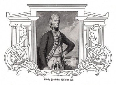 Король Пруссии Фридрих-Вильгельм III. Die Deutschen Befreiungskriege 1806-1815, Берлин, 1901 