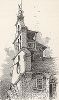 Кафедральный собор в Сент-Аугустине, штат Флорида. Лист из издания "Picturesque America", т.I, Нью-Йорк, 1872.