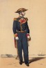 1860-е гг. Офицер военно-морского флота Испании в парадной форме (из альбома литографий L'Espagne militaire, изданного в Париже в 1860 году)