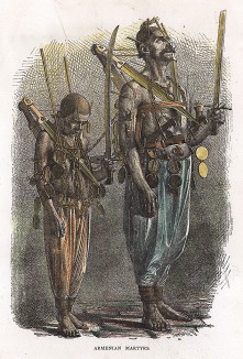 Армянские мученики. Zigzag Journeys in the Orient. Бостон, 1883