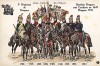 1786-1913 гг. Мундиры и знамена 3-го драгунского полка французской армии, сформированного в 1649 г. и сражавшегося при Арколе, Аустерлице, Йене и Фридланде. Коллекция Роберта фон Арнольди. Германия, 1911-29