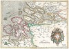 Карта провинции Зеландия. Zelandia Comitatus. Составил Герхард Меркатор. Дуйсбург, 1595
