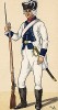 1800 г. Солдат пехотного полка принца Антона королевства Саксония. Коллекция Роберта фон Арнольди. Германия, 1911-29
