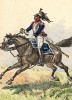 1803-12 гг. Капитан 4-го кирасирского полка французской армии в кирасе. Коллекция Роберта фон Арнольди. Германия, 1911-28