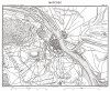 Майнц и окрестности. Из атласа к работе Луи Адольфа Тьера "История французской революции", карта 7. Париж, 1866