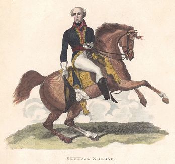 Жан Виктор Моро (1763-1813) - генерал Первой французской республики и главный политический противник Наполеона I. Лондон, 1815