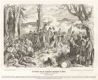 Сражение при Граухольце 6 марта 1798 года - последние дни старого Берна. 