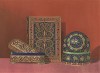 Лакированные шкатулки из Индии, выполненные в стиле Менакари (Каталог Всемирной выставки в Лондоне. 1862 год. Том 1. Лист 50)