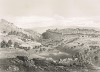 Иерусалим (Le Pays d'Israel collection de cent vues prises d'après nature dans la Syrie et la Palestine par C. W. M. van de Velde. Париж. 1857 год. Лист 59)