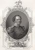 Уинфилд Скотт (1786 - 1866) - главнокомандующий армией США с 1841 по 1861 гг. Gallery of Historical and Contemporary Portraits… Нью-Йорк, 1876