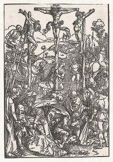 Голгофа с тремя крестами (Малое распятие) работы Альбрехта Дюрера, 1504-05 гг. 