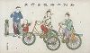 Первые бисиклеты в Шанхае, 1900 год. Les cyclisme, Париж, 1935