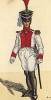 1810 г. Капитан гренадерской роты пехотного полка короля армии королевства Саксония в парадной форме. Коллекция Роберта фон Арнольди. Германия, 1911-29