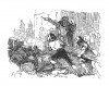 В декабре 1808 г. испанская армия и горожане отчаянно защищают Мадрид. Но угрозы маршала Виктора разрушить город артиллерией вынуждают испанцев отступить. 4 декабря столица капитулирует. Histoire de l’empereur Napoléon, Париж, 1840