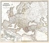 Римская империя во времена императора Константина I (ок. 285–337 гг. н.э.) и в 400-х гг. н.э.. Карта из "Atlas Antiquus" (Древний атлас) Карла Шпрюнера и Теодора Менке, Гота, 1865 год