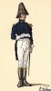 1810 г. Капитан штаба хорватской военной администрации Великой армии Наполеона, состоящий в чине бригадного генерала. Коллекция Роберта фон Арнольди. Германия, 1911-29