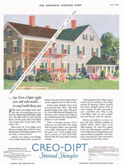 Реклама панелей для облицовки домов от Creo-Dipt Co.