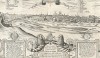Вид города Мюнхен. Monachium utriusque Bavariae civitas primaria. Георг Браун и Франц Хогенберг. Civitates Orbis Terrarum. Кёльн, 1590