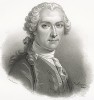 Улоф Ингелссон Рабениус (1730 - 16 мая 1772), юрист, профессор университета Упсалы (1749), член риксдага (1765). Galleri af Utmarkta Svenska larde Mitterhetsidkare orh Konstnarer. Стокгольм, 1842