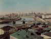 1900-е гг. Вид на Москва-реку со стороны Зарядья (крашенный вручную тиражный вариант фотографии Петра Павлова (1860--1925))