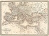 Карта Римской империи. Atlas universel de geographie ancienne et moderne..., л.5. Париж, 1842