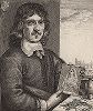 Венцеслав Холлар (1607 -- 1677 гг.) -- знаменитый чешский гравер и рисовальщик. Гравюра самого Холлара с оригинала Яна Мейссенса. 