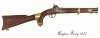 Однозарядный пистолет США Harpers Ferry 1855 г. Лист 21 из "A Pictorial History of U.S. Single Shot Martial Pistols", Нью-Йорк, 1957 год