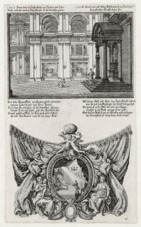 1. Анна перед Илием 2. Анна перед своим мужем Елканой (из Biblisches Engel- und Kunstwerk -- шедевра германского барокко. Гравировал неподражаемый Иоганн Ульрих Краусс в Аугсбурге в 1700 году)
