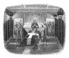 Саркофаг с прахом Наполеона на борту корабля «Ла Бель Пуль». Император «возвращается» на родину. Histoire de l’empereur Napoléon, Париж, 1840