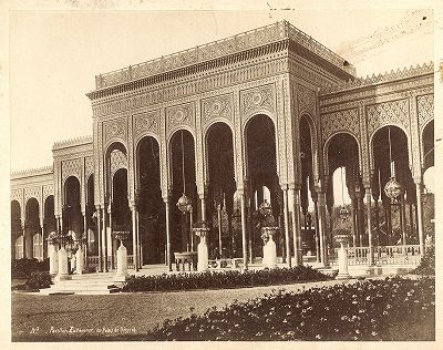 Дворец Исмаил-паши в Каире, построенный к открытию Суэцкого канала в 1869 году. 