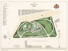 Городской парк в Монтелимаре, Дром, Франция. Общий план. F.Duvillers, Les parcs et jardins, т.I, л.1. Париж, 1871 