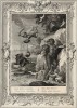 Персей освобождает Андромеду (лист известной работы "Храм муз", изданной в Амстердаме в 1733 году)