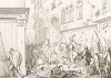 1310 год. Венецианцы срывают заговор Баджамонте Тьеполо, пытавшегося захватить власть в городе. Storia Veneta, л.44. Венеция, 1864