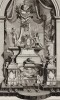 Надгробный памятник знатного человека внутри церкви (castrum doloris). Johann Jacob Schueblers Beylag zur Ersten Ausgab seines vorhabenden Wercks. Нюрнберг, 1730