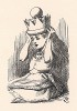 И как оно сюда попало без моего ведома? (иллюстрация Джона Тенниела к книге Льюиса Кэрролла «Алиса в Зазеркалье», выпущенной в Лондоне в 1870 году)