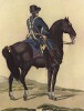 Прусский конный жандарм в 1700 году (из популярной в нацистской Германии работы Мартина Лезиуса Das Ehrenkleid des Soldaten... Берлин. 1936 год)