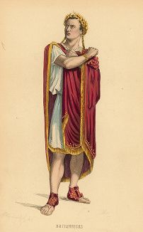 Император Нерон - персонаж трагедии "Британик" Жана Расина. Акт IV, сцена III. 