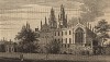 Вид на Олл-соулс-колледж в Оксфорде (из A New Display Of The Beauties Of England... Лондон. 1776 год. Том 1)