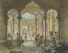 Женская баня (из "Путешествия на Восток..." герцога Максимилиана Баварского. Штутгарт. 1846 год (лист XX))