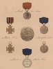 Медали королевства Нидерланды. Afbeeldingen der oudere en nieuwere thans bestaande Ridderorden. Амстердам, 1843