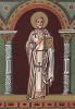 Святой Григорий Богослов, или Григорий Назианзин (329–389), -- один из отцов церкви, входит в число Великих каппадокийцев (из Les arts somptuaires... Париж. 1858 год)