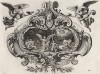 Ангел спасает пророка Даниила от разъярённых львов (из Biblisches Engel- und Kunstwerk -- шедевра германского барокко. Гравировал неподражаемый Иоганн Ульрих Краусс в Аугсбурге в 1694 году)