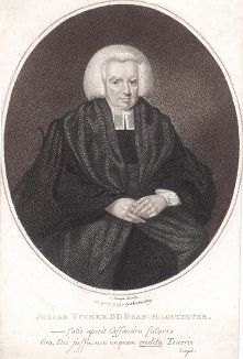 Джозиа Такер (1712--1799) - валлийский экономист и политический писатель, поднимавший вопросы свободы торговли, борьбы с антисемитизмом и независимости США. Настоятель Глостерского собора.