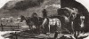Тройка. Иллюстрация к самой известной книге о России середины XIX века La Russie en 1839 маркиза де Кюстина. Париж, 1855