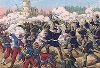 Франко-прусская война 1870-71 гг. Взятие Ле-Бурже пруссаками 10 октября 1870 г. Редкая немецкая литография